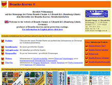 Tablet Screenshot of branth-chemie.de